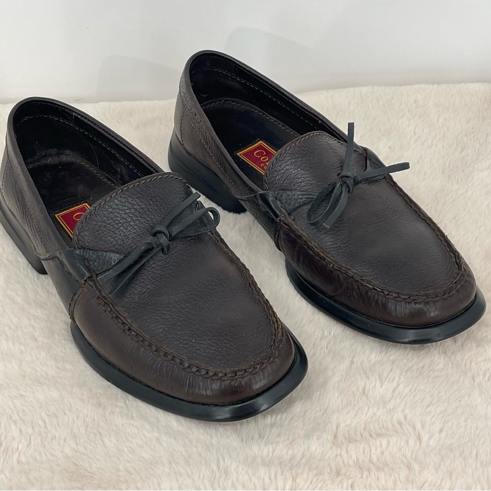 Cole Haan Dark Brown Leather Loafers